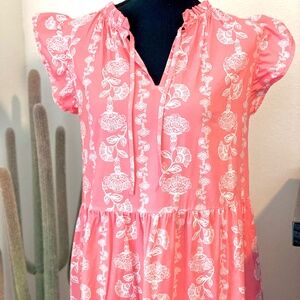 Plus Size Summer Mini Dress